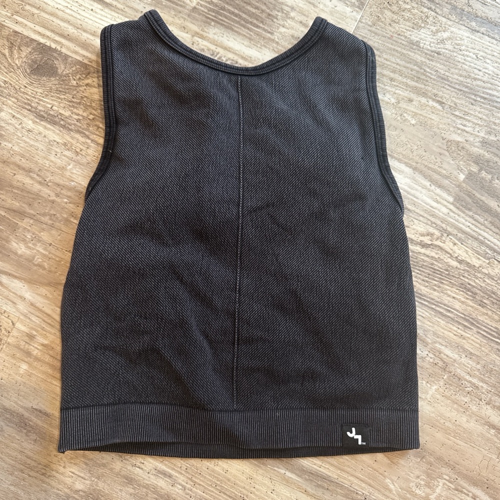 Black Sleeveless Tank with Logo